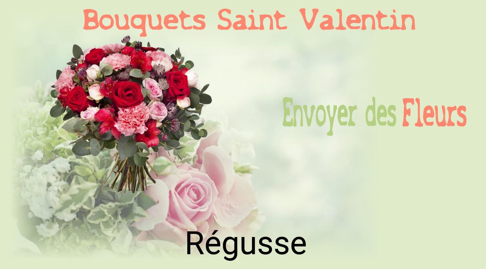 Roses de Saint-Valentin livrées à Régusse